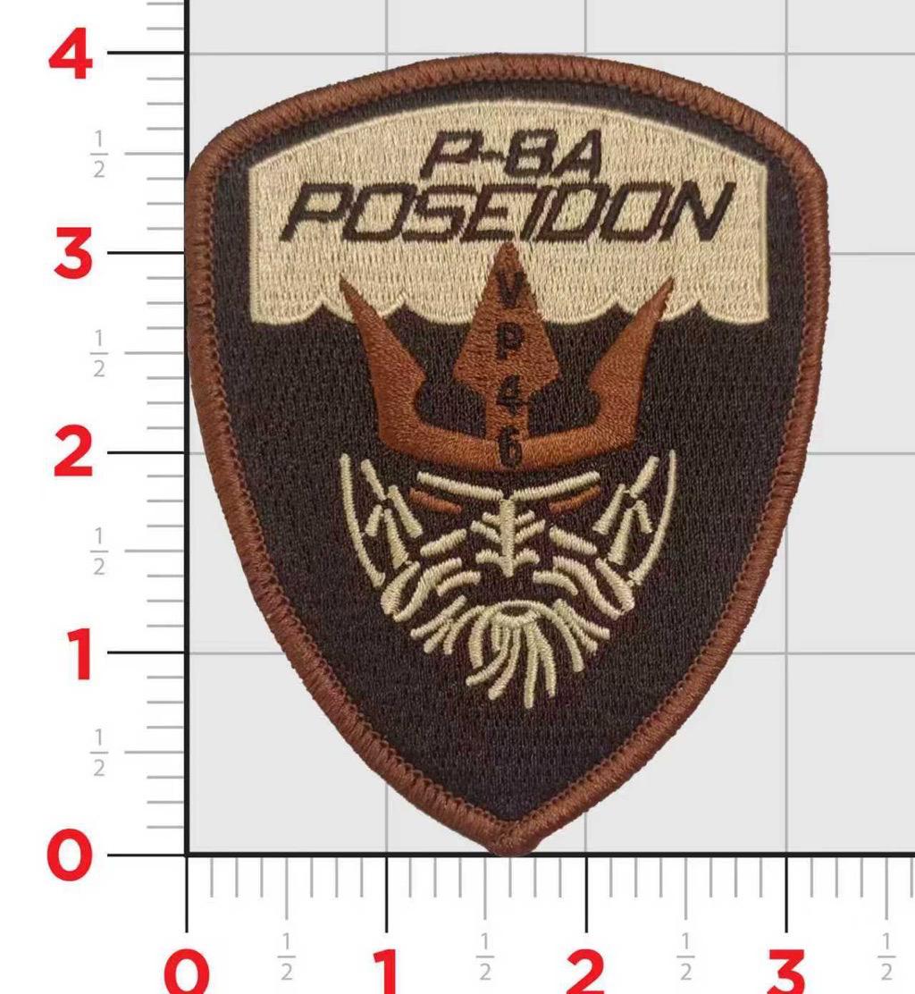 Official VP-46 Grey Knights P-8 Poseidon Qual Patch