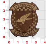 Officially Licensed USMC VMFA-533 Hawks Squadron Patch