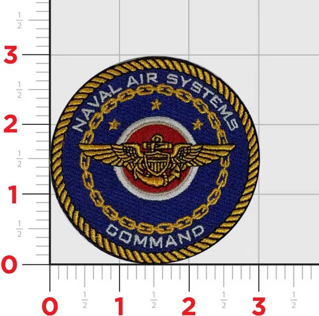Officially Licensed US Navy Naval Air Systems Command NAVAIR Patch