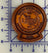 Officially Licensed US Navy Fighter Weapons School Top Gun Intel Leather Patch