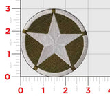 US Aircraft Insignia Roundel Stars & Bars