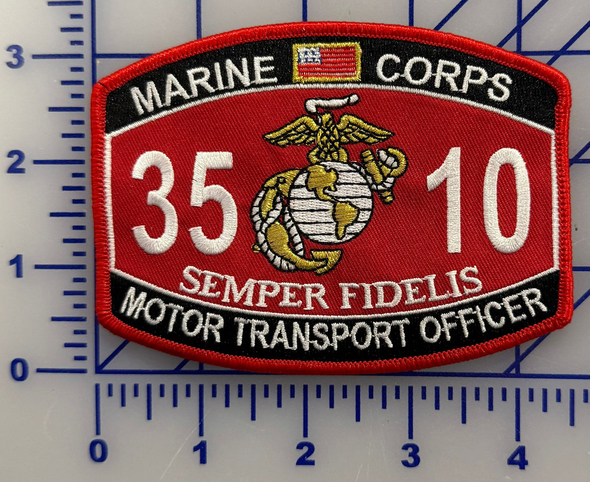 Officially Licensed USMC MOS Patches