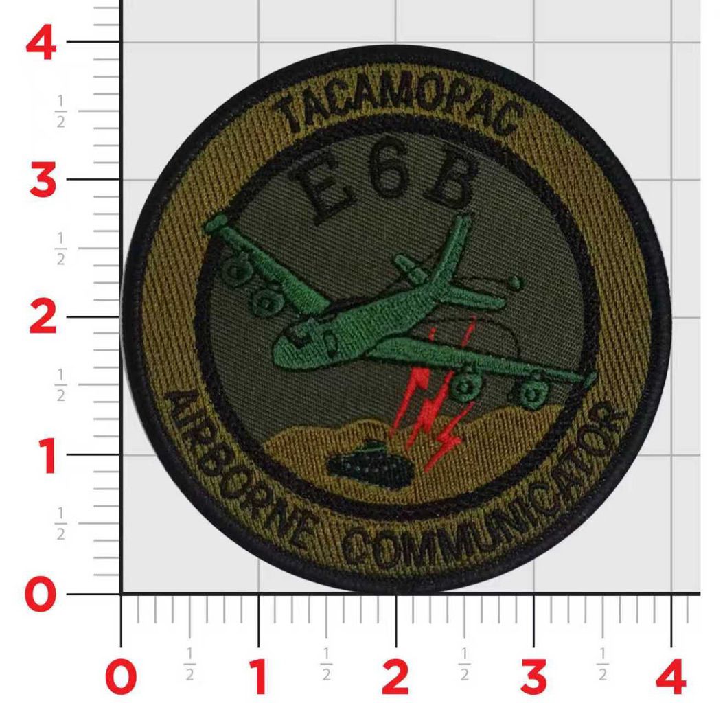 Official VQ-3 Ironman TACAMOPAC E-6B Patch