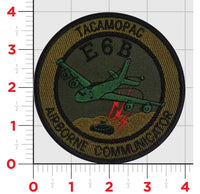 Official VQ-3 Ironman TACAMOPAC E-6B Patch