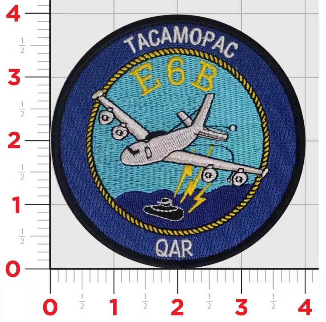 Official VQ-3 Ironman TACAMOPAC E-6B Patch