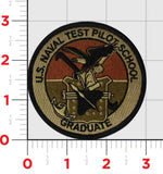 Officially Licensed US Navy Test Pilot School USNTPS Graduate Shoulder Patch