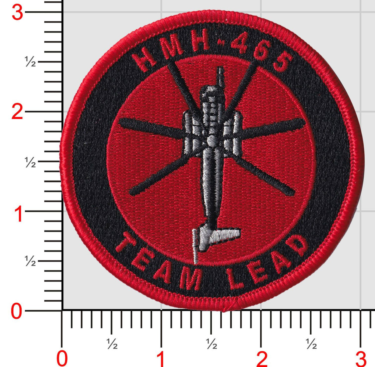 Official HMH-465 Warhorse CH-53 Flightline Qual Patches