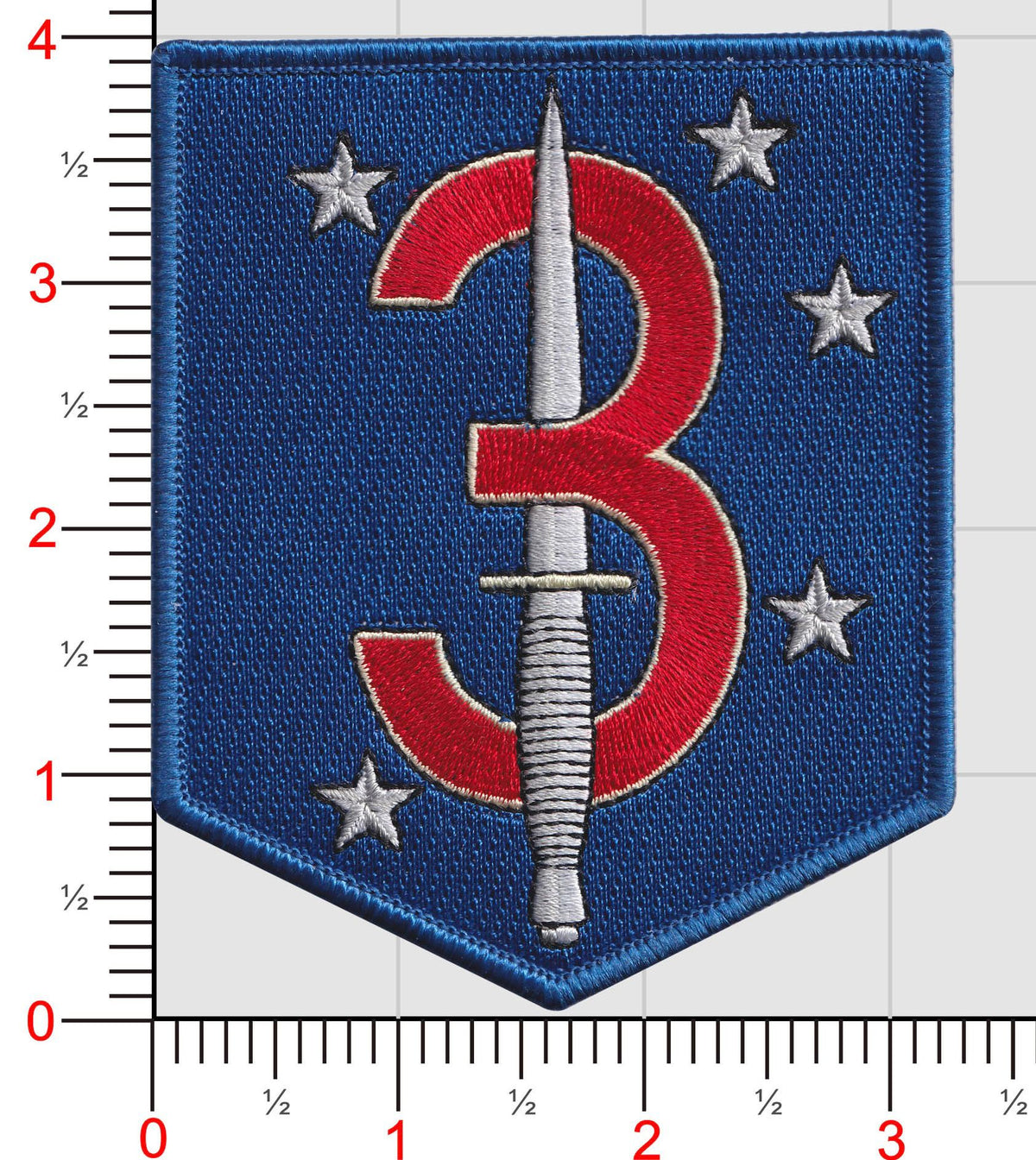 Officially Licensed USMC 3rd Raider Battalion Patches