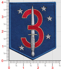 Officially Licensed USMC 3rd Raider Battalion Patches