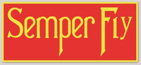 Semper Fly Stickers