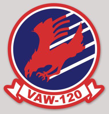 Officially Licensed VAW-120 Greyhawks Sticker