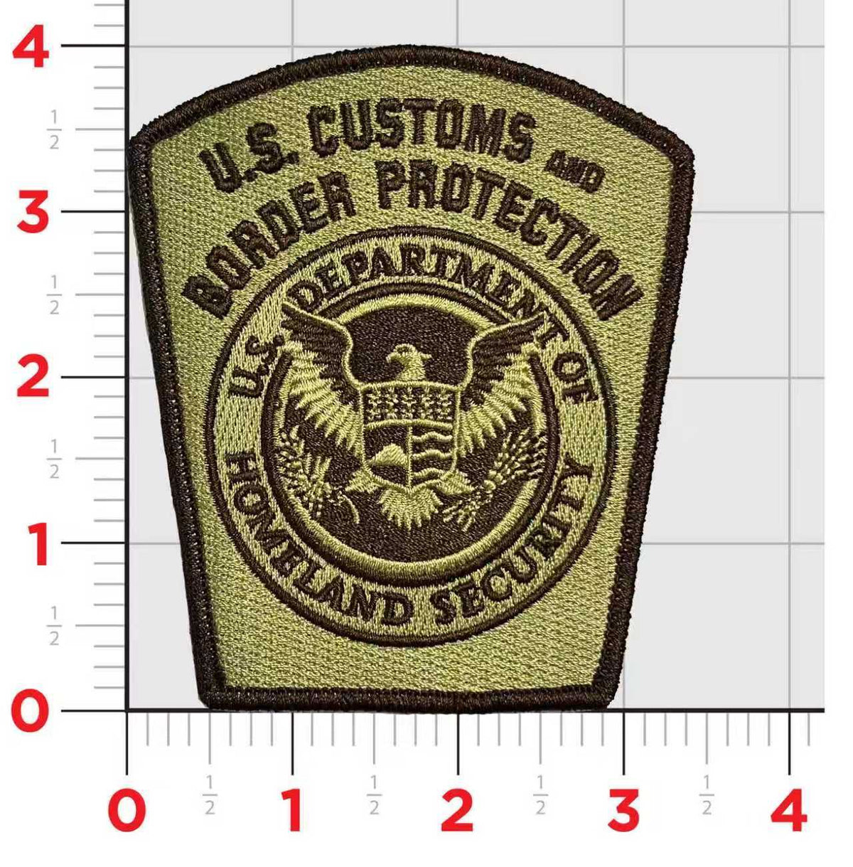 Official CBP Homeland Security Patch