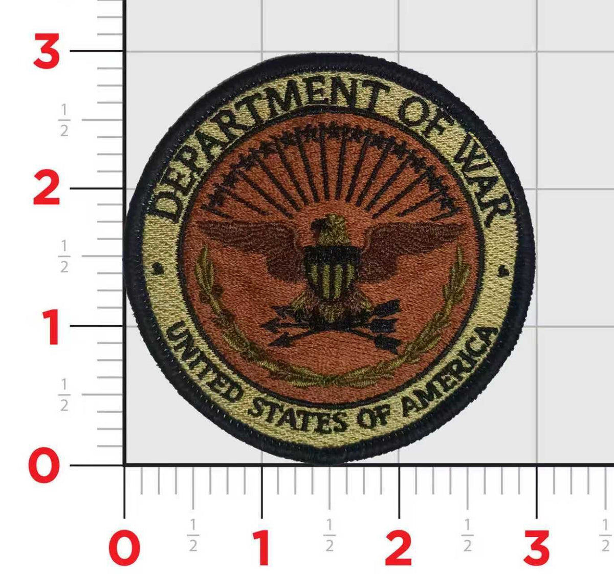 Official Department of War Patch