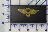Black / Flight Equipment Wings (Gold) / With Velcro