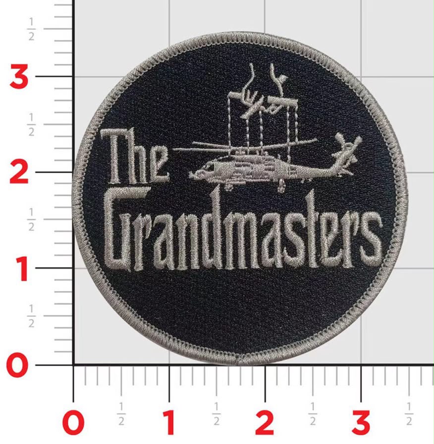 Official HSM-46 The Grandmasters Shoulder Patches