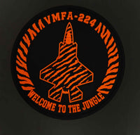 Officially Licensed USMC VMFA-224 Bengals PVC Glow Patches