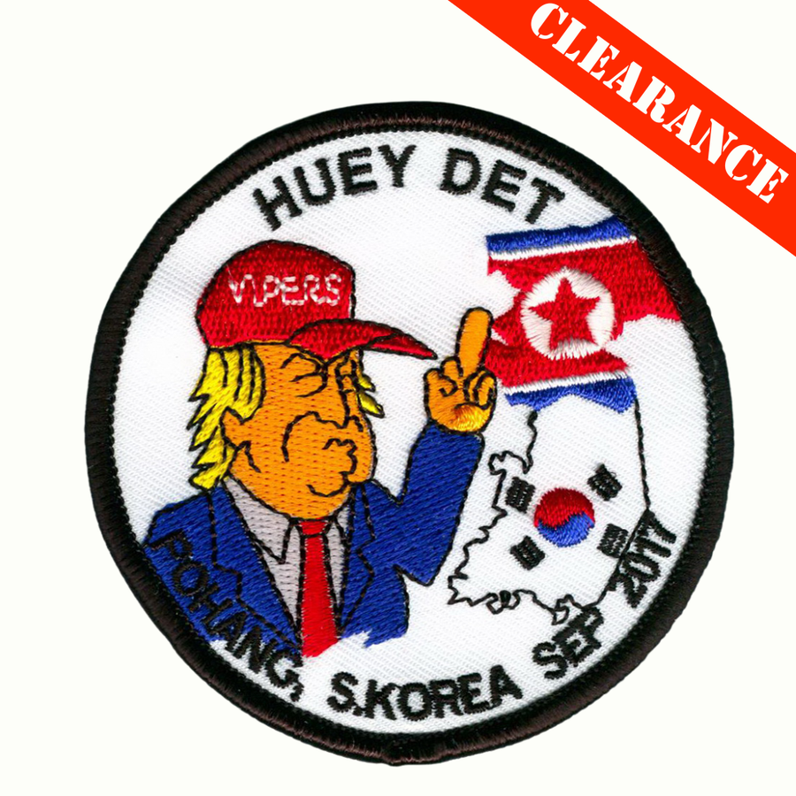 Official HMLA-169 Vipers 2017 Huey DET South Korea Patch