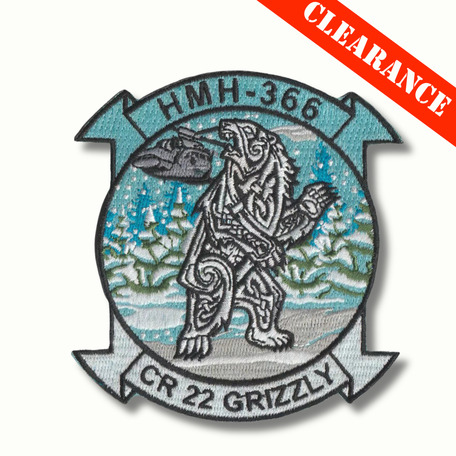 Official HMH-366 Grizzly Norway DET Patch
