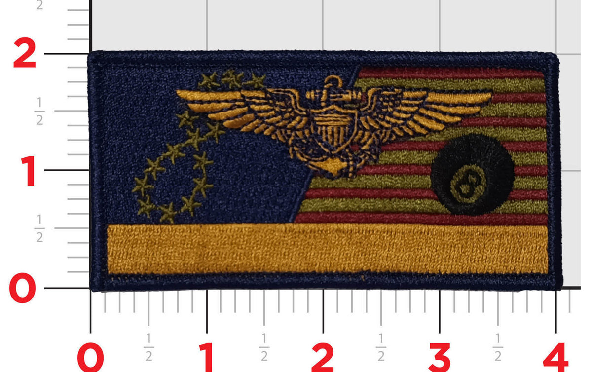Officially Licensed HT-8 Eightballers Subdued Patches