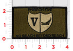 Official USMC 5th Amphibious Flag Patch