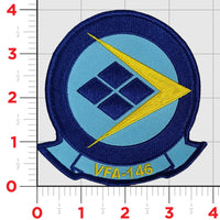 Officially Licensed US Navy VFA-146 Blue Diamonds Squadron Patch
