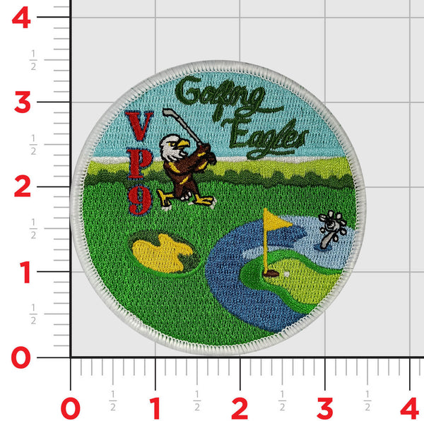 Official VP-9 Golden Eagles Golf Patch