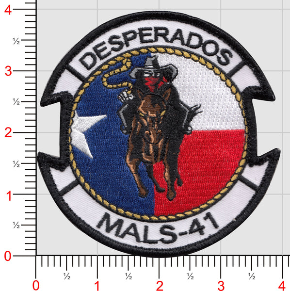 Officially Licensed USMC MALS-41 Desperados Patch