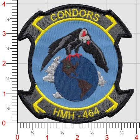Officially Licensed USMC HMH-464 Condors Friday Patch