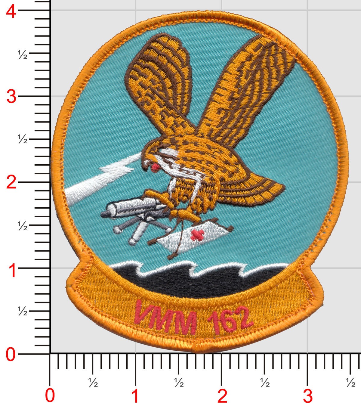 Officially Licensed USMC VMM-162 Vietnam Throwback Patch