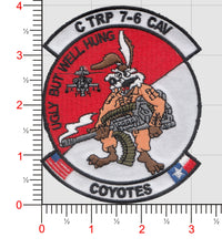 US Army C Troop 7-6 Cav Coyotes Patch