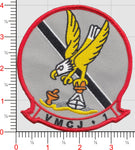 Officially Licensed USMC VMCJ-1 Golden Eagles Patch