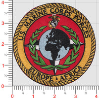 Officially Licensed USMC Marine Forces MARFOR Europe/Africa Patch