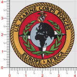 Officially Licensed USMC Marine Forces MARFOR Europe/Africa Patch