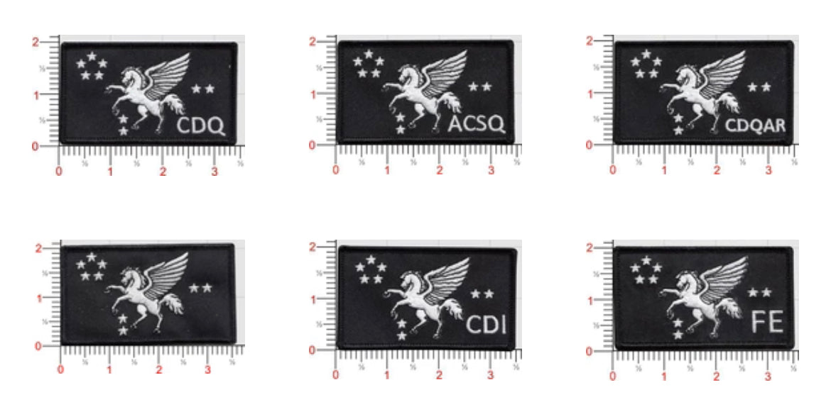 Official VMGR-252 Otis Flightline Qual Patches