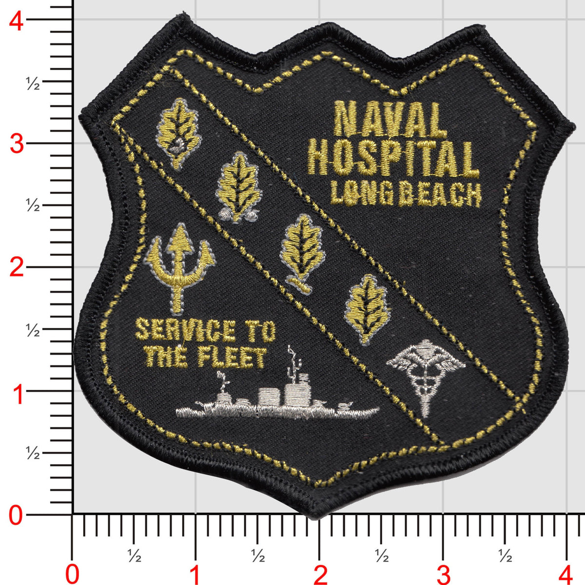 Naval Hospital Long Beach Patch (L)