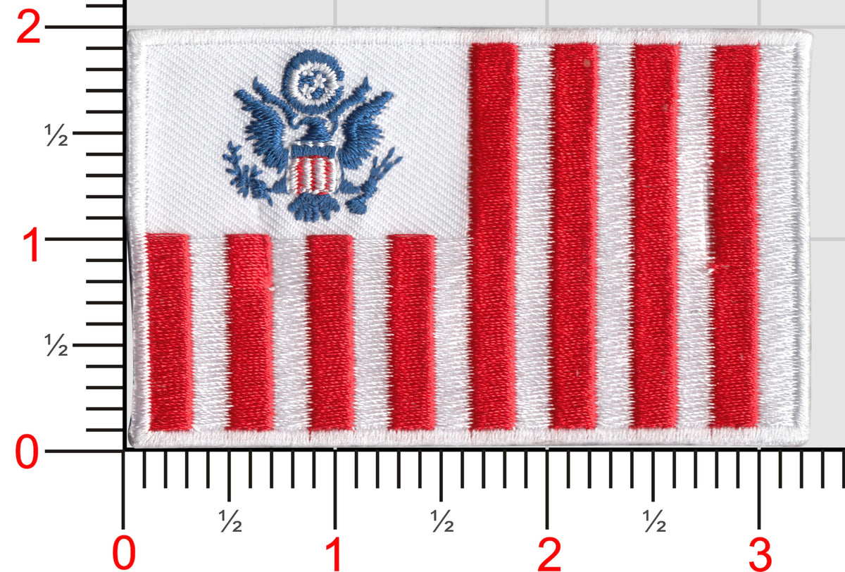 US Customs Ensign (Small 2 x 3.5") Patch (CBP Ensign)