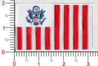 US Customs Ensign (Small 2 x 3.5") Patch (CBP Ensign)