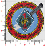 Officially Licensed USMC 2nd Battalion 7th Marine Regiment Ready for All Patch