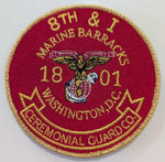 Officially Licensed Marine Barracks 8th & I Patches