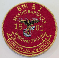 Officially Licensed Marine Barracks 8th & I Patches