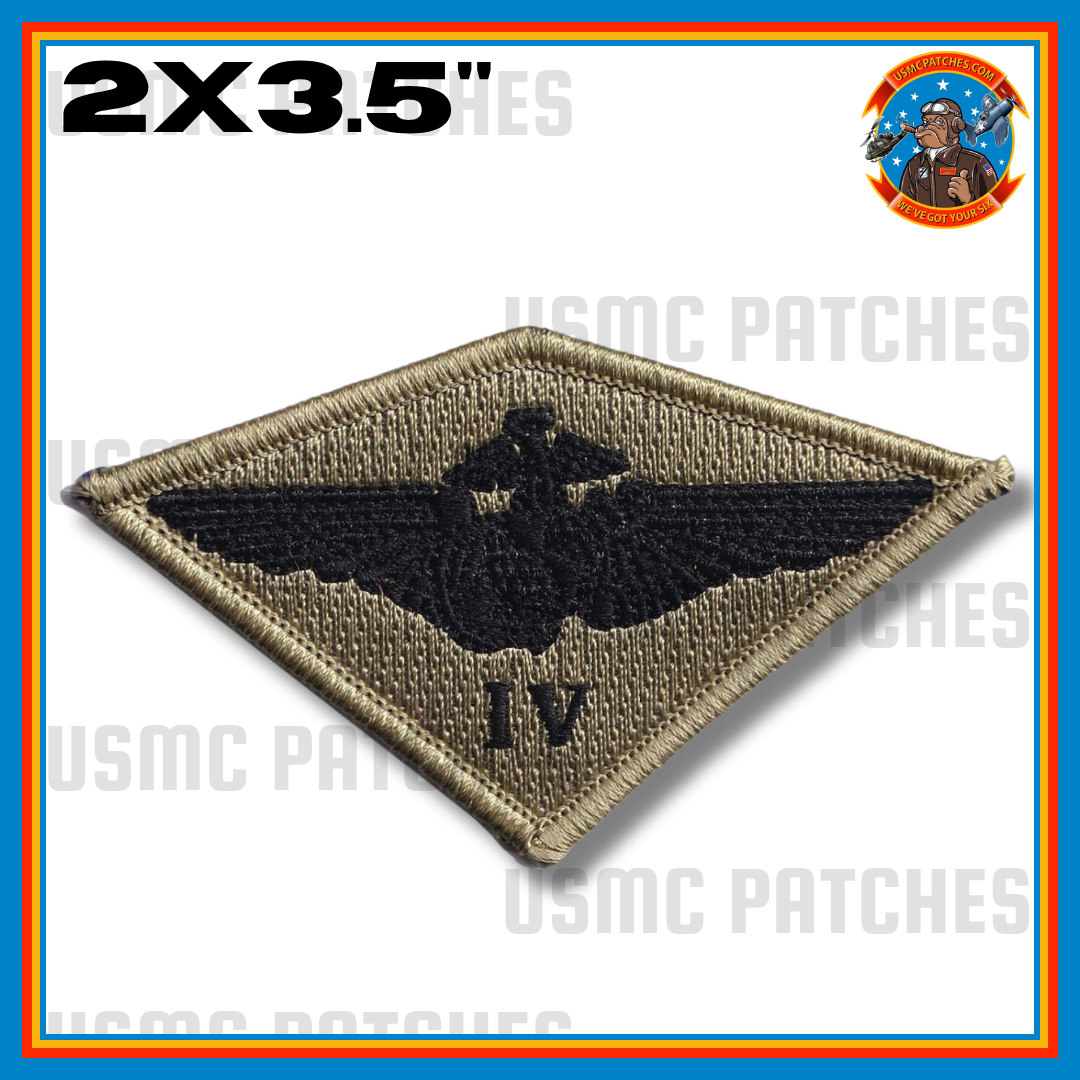Officially Licensed USMC 4th Marine Air Wing MAW Patch