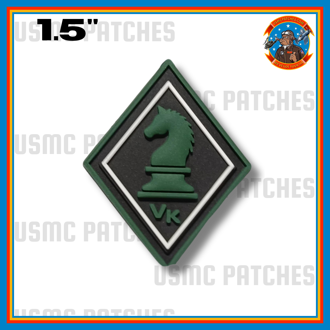 Official VMFA-121 Green Knights Mini PVC Patch