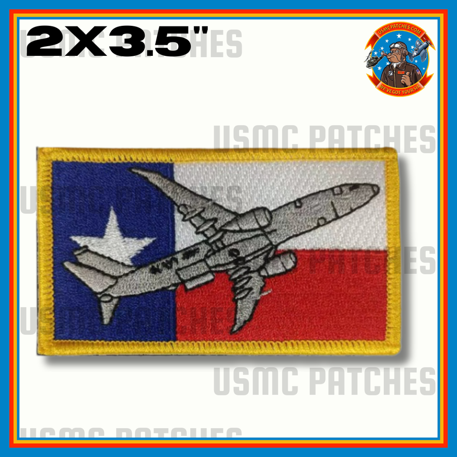 P-8 Poseidon Texas Flag Patch