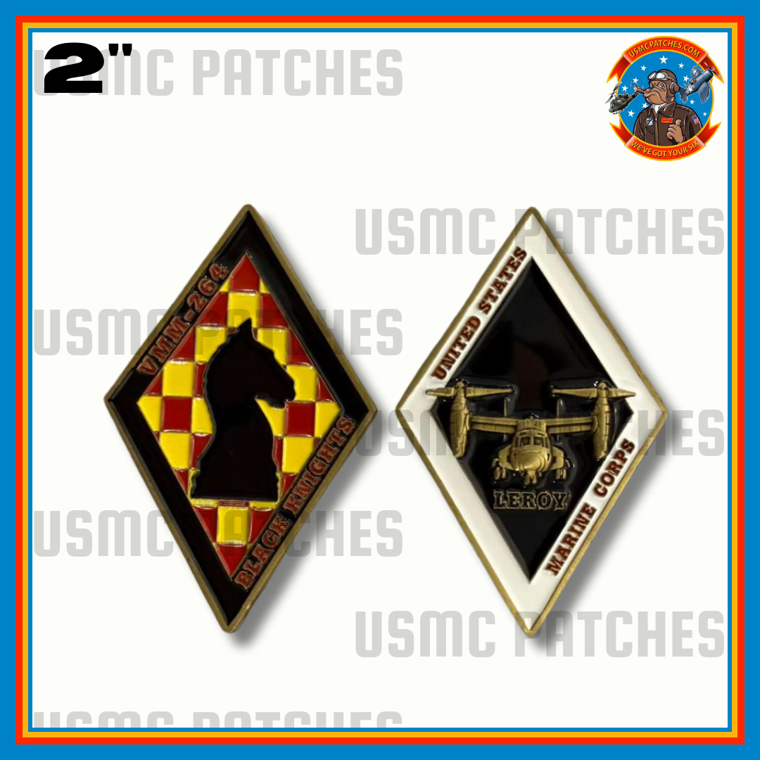 Official VMM-264 Black Knights Coins