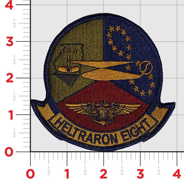 Officially Licensed US Navy HT-8 Subdued Patches
