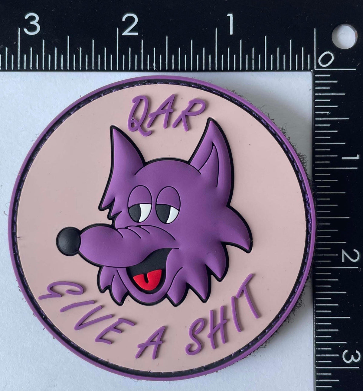 Official VMM-364 Purple Fox PVC Qual Patches
