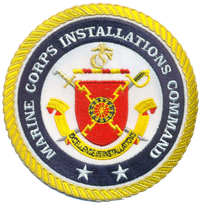 Officially Licensed USMC Marine Corps Installations Command Patches