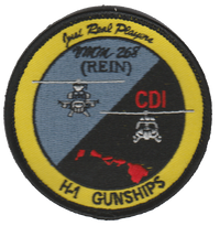 Official VMM-268 Red Dragons Skid DET Patch