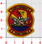 Official VRC-40 DET 2 Flying Toads Patch