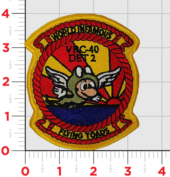 Official VRC-40 DET 2 Flying Toads Patch